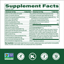 women's one daily megafood supplement facts