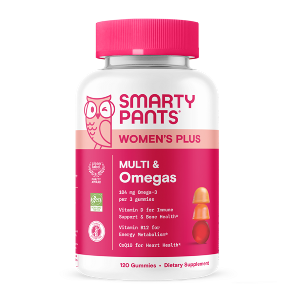 women's plus multi & omegas smartypants vitamins
