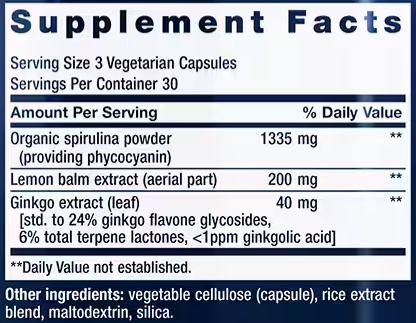 x-r shield (life extension) supplement facts
