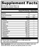 xymobolx fruit punch (xymogen) supplement facts