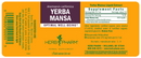 yerba mansa herb pharm label