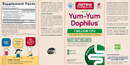 yum-yum dophilus jarrow formulas label