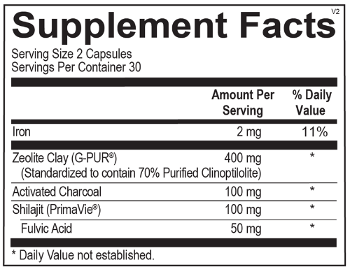 zbinder ortho molecular supplement facts