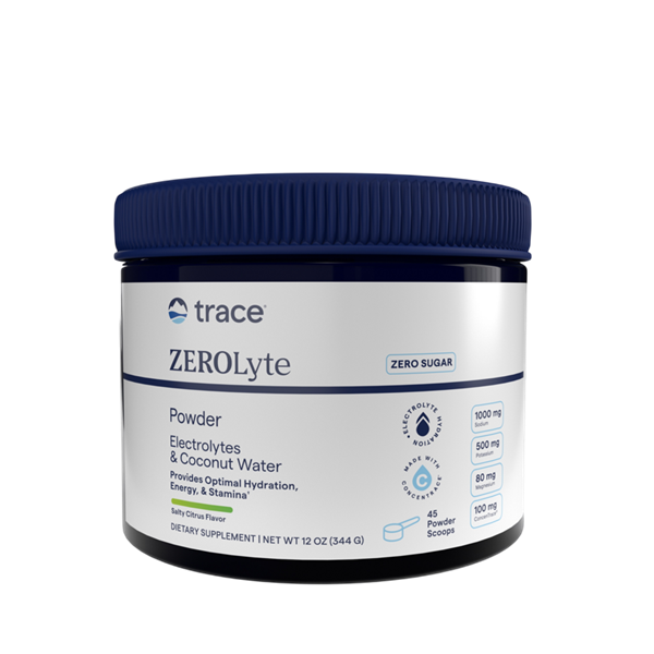 zerolyte electrolytes & coconut water - salty citrus (trace minerals research)