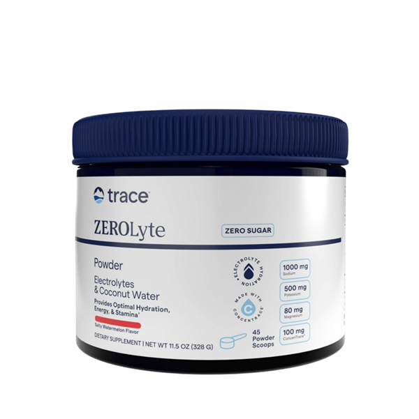 zerolyte electrolytes & coconut water - salty watermelon (trace minerals research)
