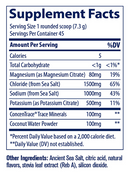 zerolyte electrolytes & coconut water - salty watermelon supplement facts