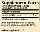 zea mays corn silk wise woman herbals supplement facts