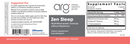 zen sleep allergy research group label
