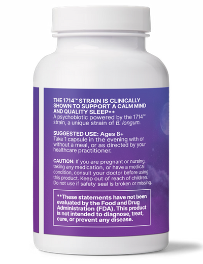 Zenbiome Nighttime Formula - Probiotic with Lemon Balm & L-Theanine