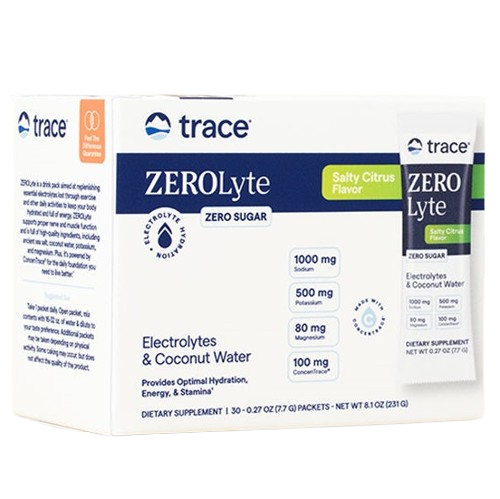 zerolyte salty citrus trace minerals research