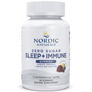 zero sugar sleep + immune nordic naturals