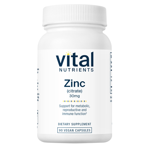 Zinc Citrate 30 mg Vital Nutrients