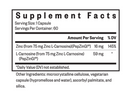 zinc carnosine (seeking health) supplement facts