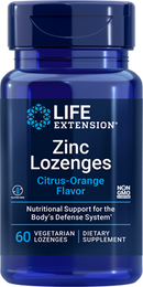zinc lozenges (life extension)