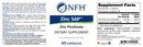 buy zinc sap (nfh nutritional fundamentals)