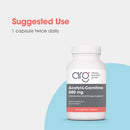 acetyl-l-carnitine 500 mg allergy research group suggested use