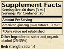 american ginseng wise woman herbals supplement facts