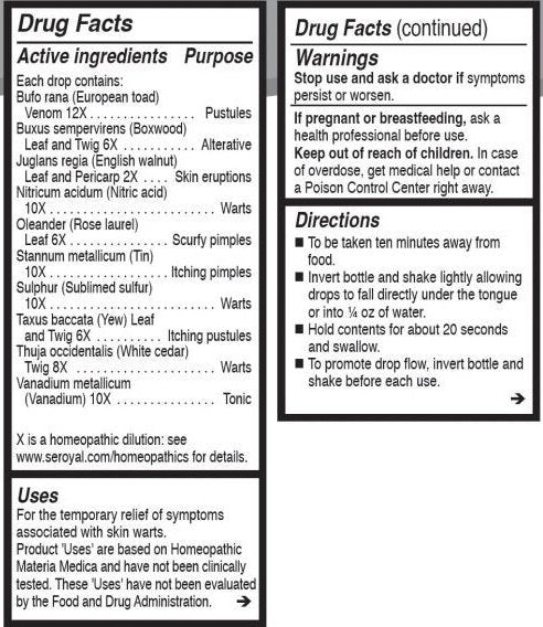 anti-warts drops unda