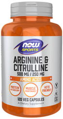 arginine & citrulline (now foods)