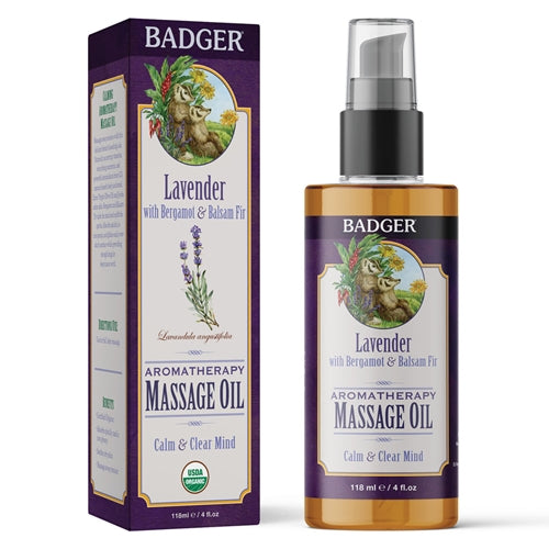 Lavender Massage Oil (Badger)