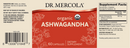 ashwaganda dr. mercola label