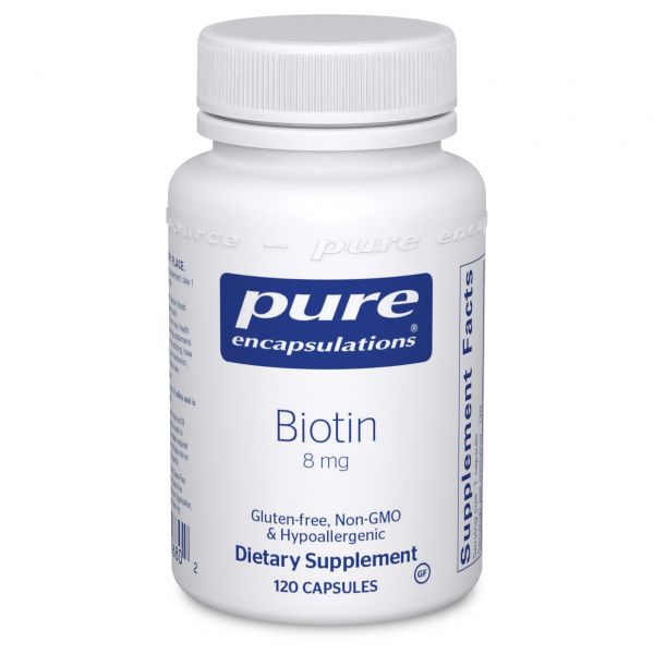 Biotin 8 mg (Pure Encapsulations)