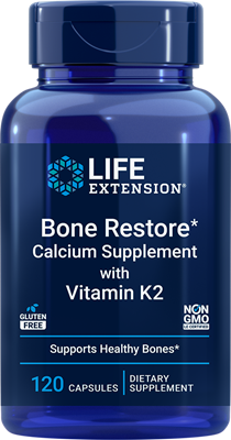 bone restore with vitamin k2 (life extension)