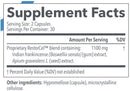 cartigenix hp calroy supplement facts