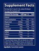 concentrace trace drops trace minerals research supplement facts