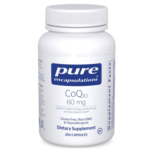 CoQ10 60 Mg. 250 Count (Pure Encapsulations)