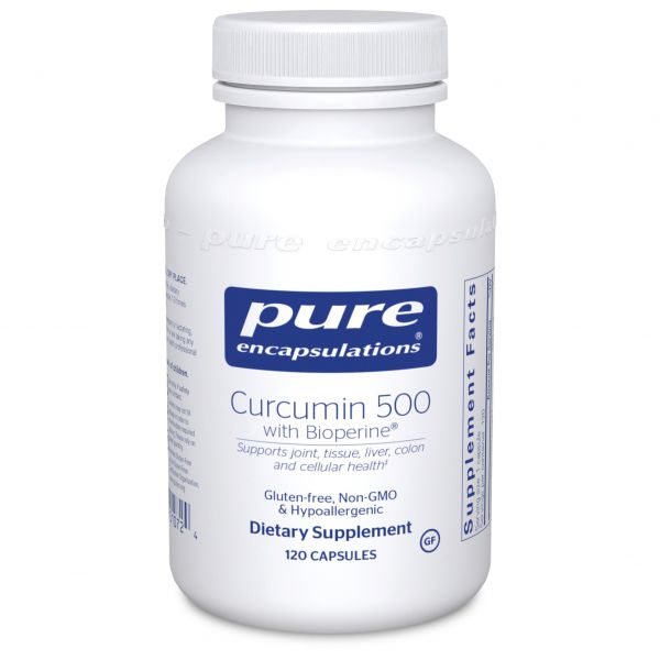 Curcumin 500 with Bioperine (Pure Encapsulations)