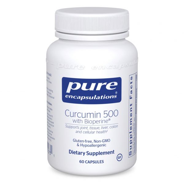 Curcumin 500 with Bioperine (Pure Encapsulations)