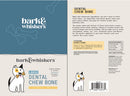 dog dental chew bones dr. mercola label
