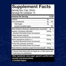 elderberry plus host defense supplement facts