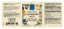 elderberry plus syrup wise woman herbals label