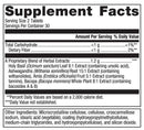 exhilarin (metagenics) supplement facts