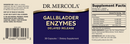 gallbladder enzymes dr. mercola label