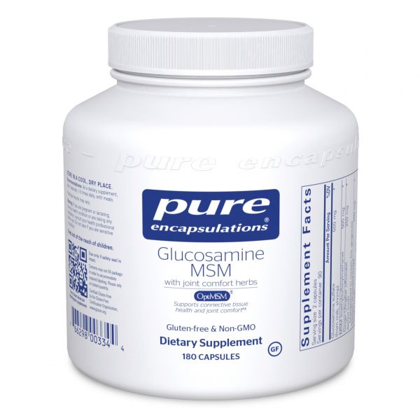 Glucosamine MSM with Joint Comfort Herbs (Pure Encapsulations)