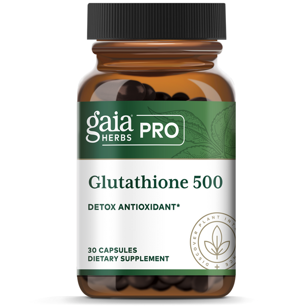 Glutathione 500 (Gaia Herbs Professional Solutions) front