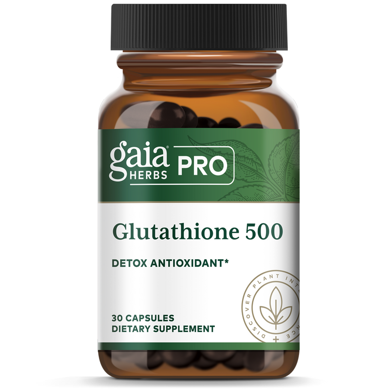 Glutathione 500 (Gaia Herbs Professional Solutions) front