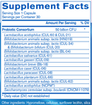 HLC multistrain 50 probiotic (pharmax) supplement facts