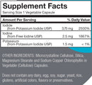 i-Throid 6.25 mg RLC Labs supplement facts