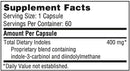 indole forte sfi health supplement facts