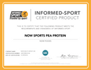 pea protein now sports