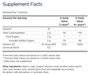 kids vitamin d3 (nordic naturals) supplement facts