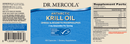 antarctic krill oil dr. mercola label