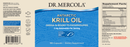 antarctic krill oil dr. mercola label
