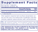liposomal vitamin c pure encapsulations supplement facts