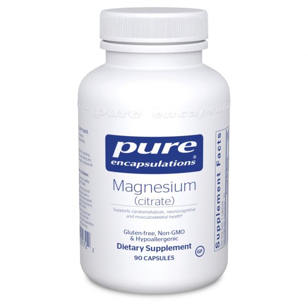 Magnesium (citrate) - (Pure Encapsulations)