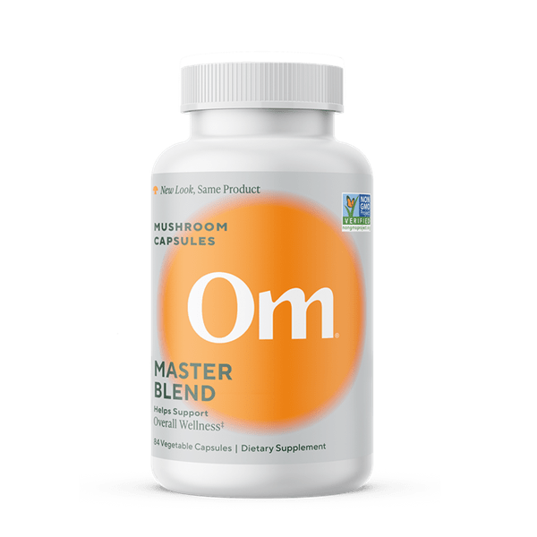 mushroom master blend capsules 84ct (om mushrooms)